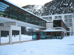 Skiing in Formigal, Spain